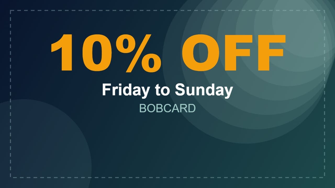 10% off Swiggy on Friday, Saturday and Sunday with eligible BOBCARDs